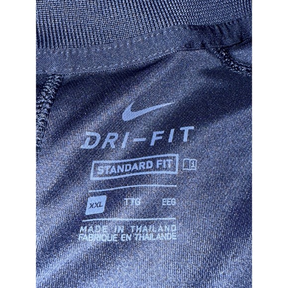 NIKE‎ Polo Shirt DRI FIT Blue XXLarge Casual /Golf - Picture 3 of 4